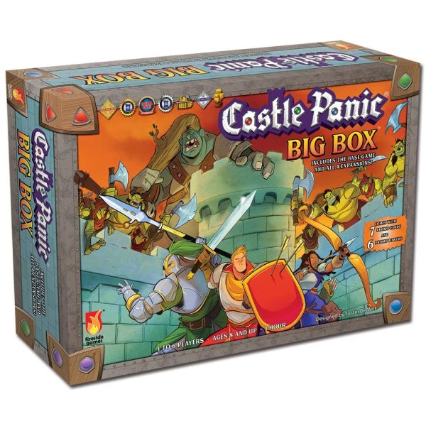 Castle Panic Big Box 2e | Family Board Game | Board Game for Adults and Family | Cooperative Board Game | Ages 8+ | for 1 to 6 Players |...