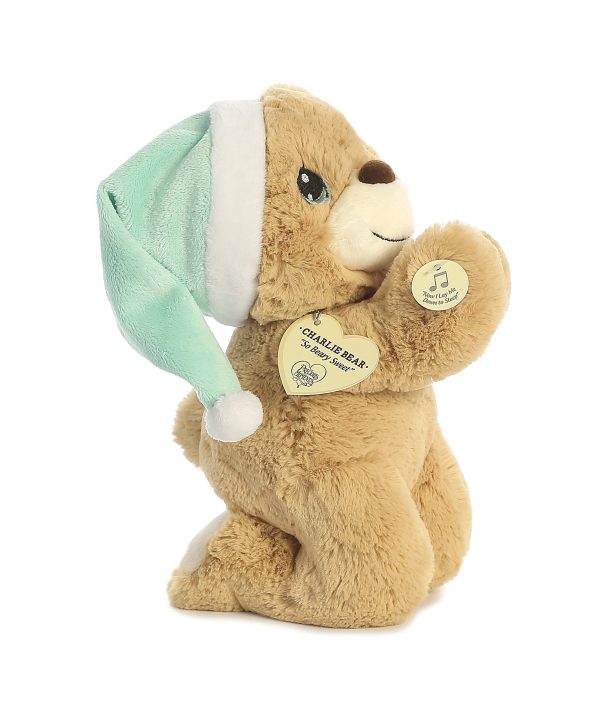 Aurora Charlie Bear "So Beary Sweet" Precious Moments Plush 8.5" - Image 6