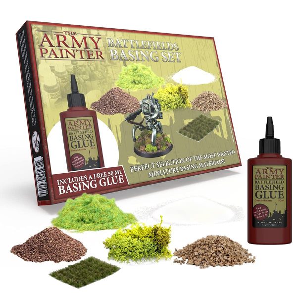 The Army Painter Battlefields Basing Set - Terrain Model Kit for Miniature Terrain Bases - Diorama Supplies with Landscape Rocks, Scenic...