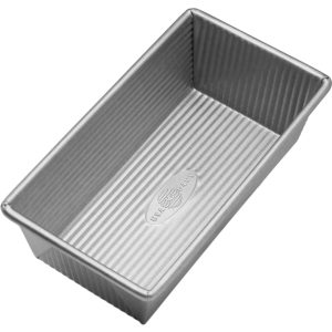 USA Pans 9 x 5 x 2.75-Inch Loaf Pan, Aluminized Steel with Americoat