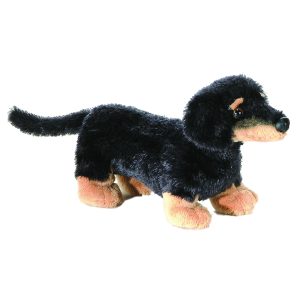 Aurora Vienna Dachshund Dog Mini Flopsie Plush Stuffed Animal 8"