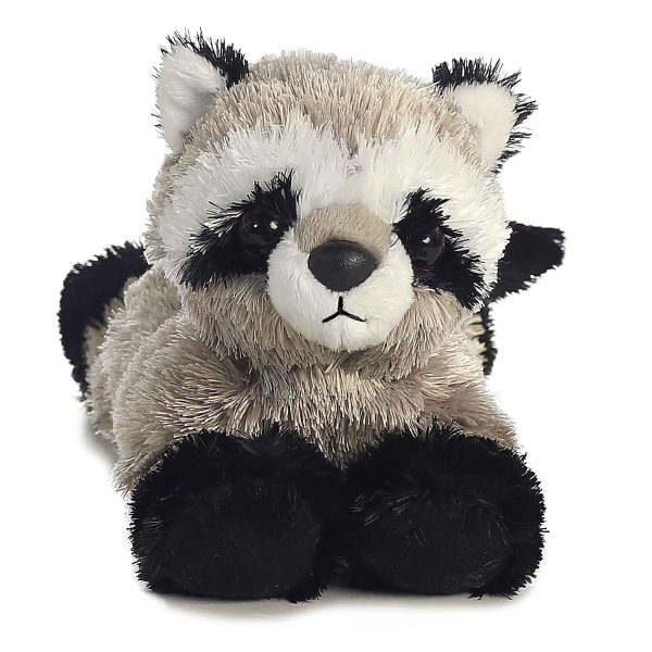 Aurora Rascal Raccoon Mini Flopsie Plush Stuffed Animal 8" - Image 2