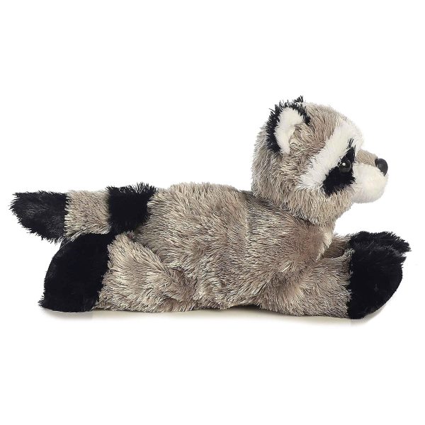 Aurora Rascal Raccoon Mini Flopsie Plush Stuffed Animal 8" - Image 3