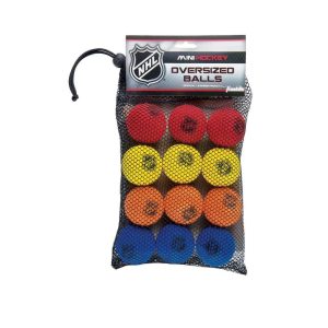 NHL Mini Foam Hockey Balls 12pk