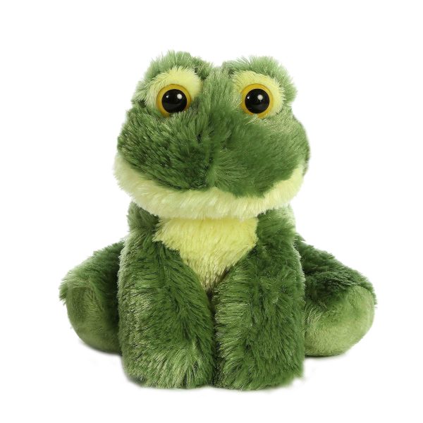 Aurora Frolick Frog Mini Flopsie Plush Stuffed Animal 8" - Image 3
