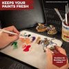 The Army Painter Wet Palette Combo | with 100 Refill Palette Paper and 4 Sponges Paint Brush Storage Compatible with Acrylic Paints for... - Image 4