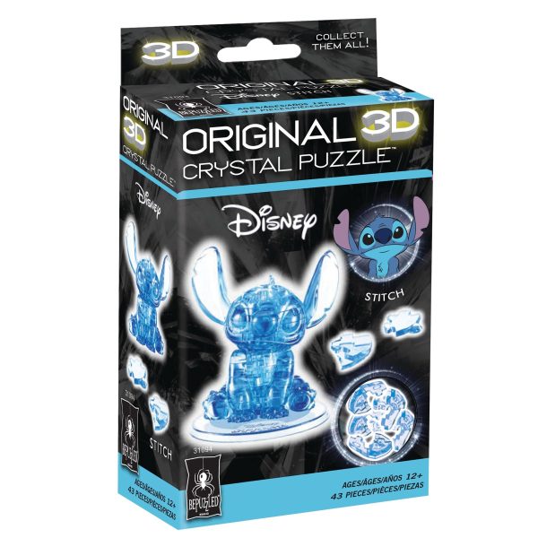 BePuzzled, Disney Stitch Original 3D Crystal Puzzle, Perfect for Puzzlers Ages 12 and Up, Challenging to Complete and Beautiful to... - Image 6