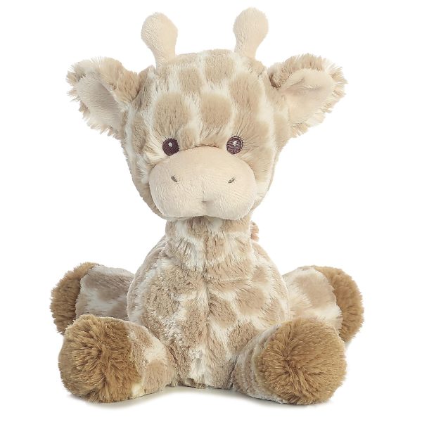 EBBA Loppy Giraffe Baby Plush Rattle 11", Medium - Image 2