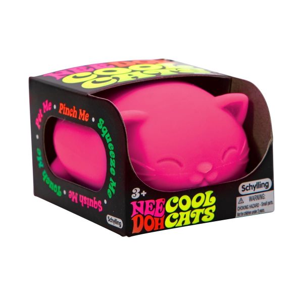 Nee Doh Cool Cats (One Random Color) - Novelty Toy by Schylling (CCND) - Image 7