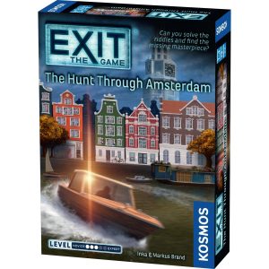 EXIT: Hunt Through Amsterdam Board Game 1-4 Players - Real-Time Puzzle Game 60-120 Minutes of Gameplay - Games for Family Game Night -...