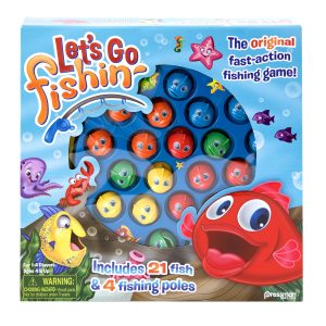 Let's Go Fishin' Game by Pressman - The Original Fast-Action Fishing Game!