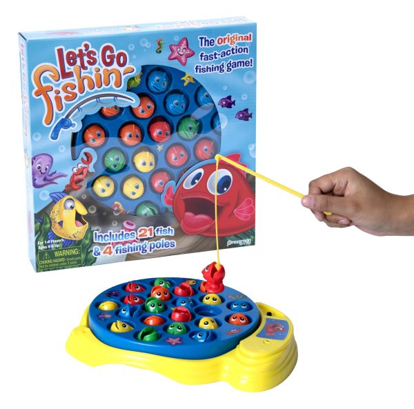 Let's Go Fishin' Game by Pressman - The Original Fast-Action Fishing Game! - Image 2