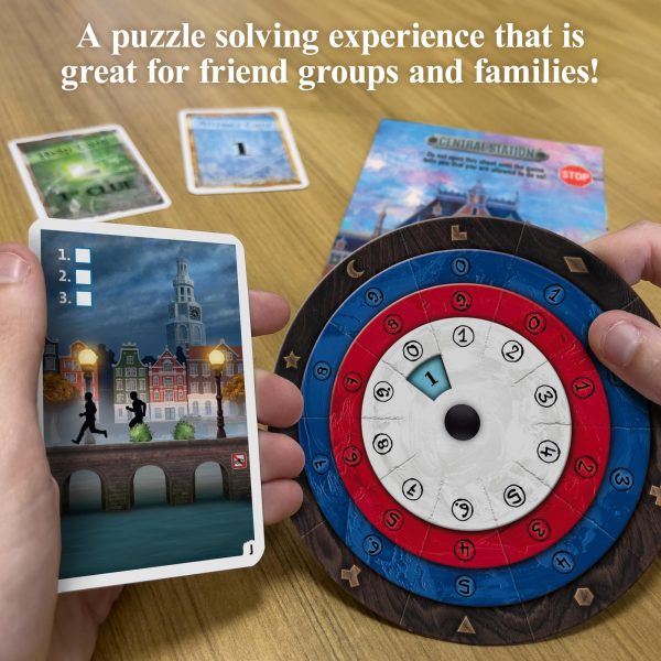 EXIT: Hunt Through Amsterdam Board Game 1-4 Players - Real-Time Puzzle Game 60-120 Minutes of Gameplay - Games for Family Game Night -... - Image 5