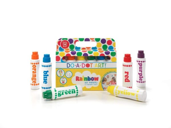 Do-A-Dot Art Markers Rainbow Pack 6 Cnt - Image 2