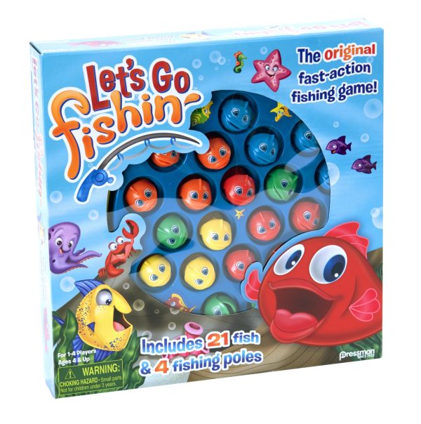 Let's Go Fishin' Game by Pressman - The Original Fast-Action Fishing Game! - Image 5