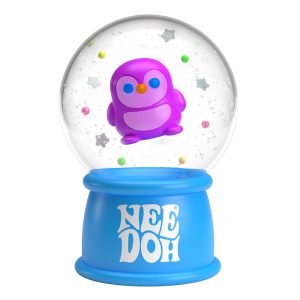 Schylling NeeDoh - Squishmas 2024 - Groovy Snow Globe - One Per Box
