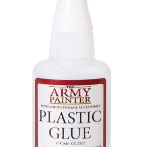 The Army Painter Plastic Glue - Plastic Cement Glue for Miniatures and Small Parts - Strong Bond Polystyrene Contact Cement Adhesive, 20 ml