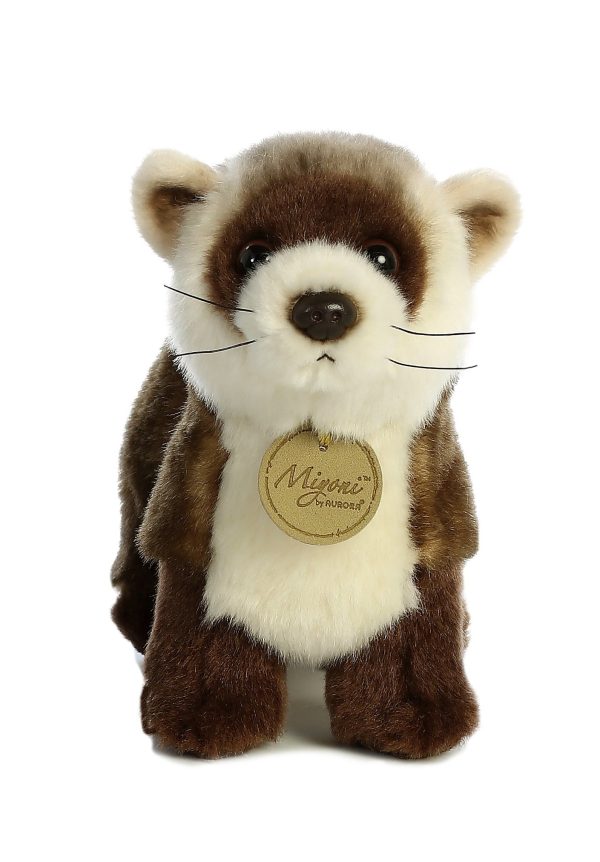 Aurora Black Footed Ferret Miyoni Plush Stuffed Animal 10.5" - Image 2