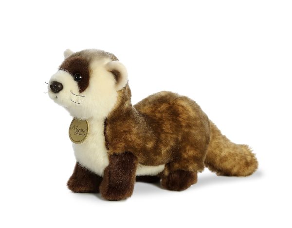 Aurora Black Footed Ferret Miyoni Plush Stuffed Animal 10.5" - Image 3