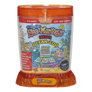 Sea-Monkeys® Ocean Zoo Neon - World's Only Instant Pets® - Assorted Colors - Ages 6+ (Pack of 1)