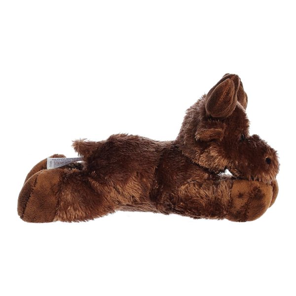 Aurora Maxamoose Moose Mini Flopsie Plush Stuffed Animal 8" - Image 3