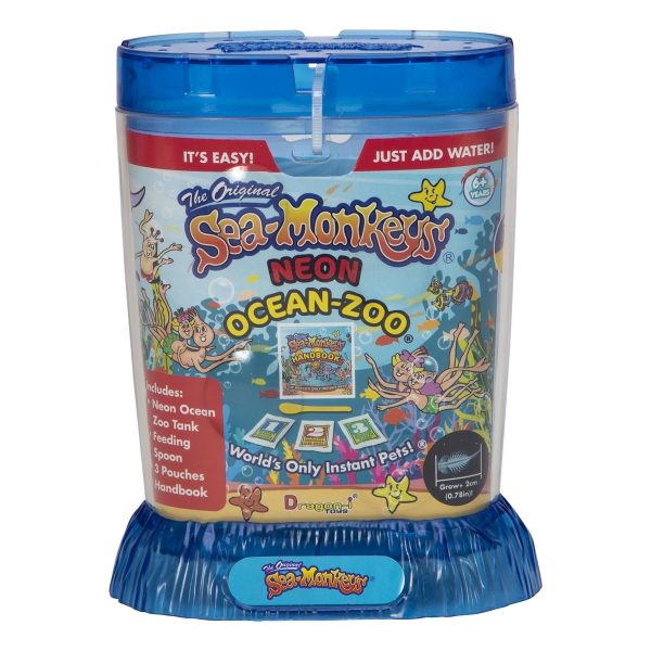 Sea-Monkeys® Ocean Zoo Neon - World's Only Instant Pets® - Assorted Colors - Ages 6+ (Pack of 1) - Image 3