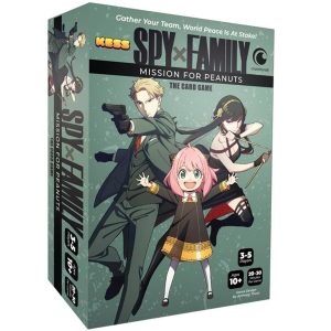 KESS ‘Spy X Family: Mission for Peanuts’ Board Game for Players 3-5, Indoor Fun, Ages 10 & Up, Playtime 20-30 Mins, Japanese Manga Anime