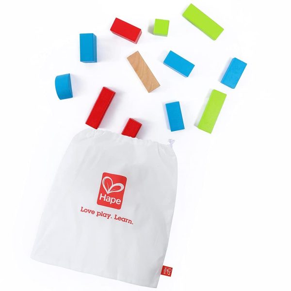 Hape - Early Explorer - Maple Wood Building Blocks - Image 4