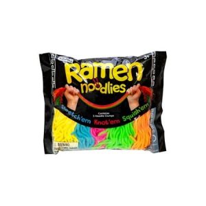 Schylling NOODLIES RAMEN, Blue, Yellow, Green, Orange, Pink