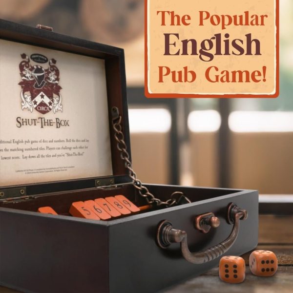 Front Porch Circa Shut-The-Box Dice Game - Image 5