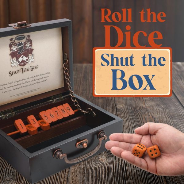 Front Porch Circa Shut-The-Box Dice Game - Image 6