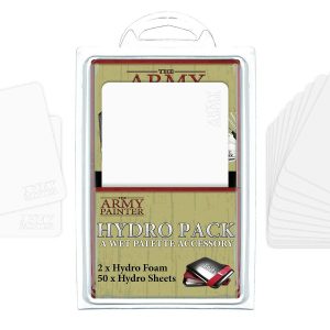 The Army Painter Hydro Pack Palette Paper for Acrylic Paint. 50 Wet Pallet Paper and 2 Wet Palette Sponges to Stay Wet Palette for...