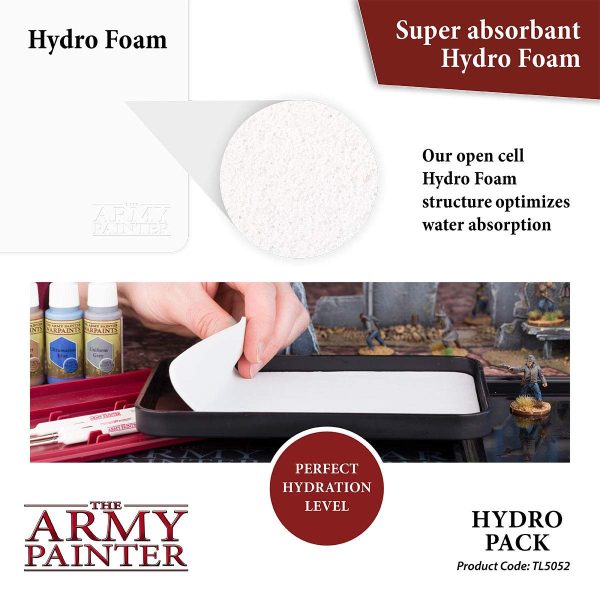 The Army Painter Hydro Pack Palette Paper for Acrylic Paint. 50 Wet Pallet Paper and 2 Wet Palette Sponges to Stay Wet Palette for... - Image 4