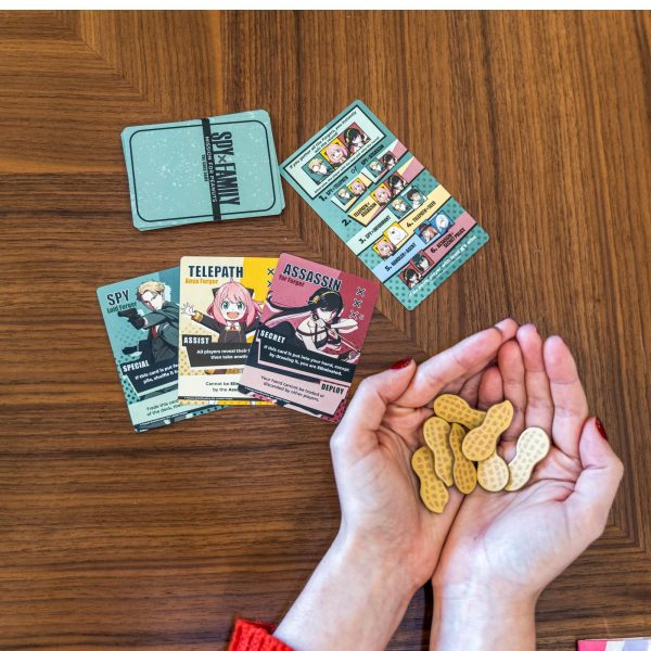 KESS ‘Spy X Family: Mission for Peanuts’ Board Game for Players 3-5, Indoor Fun, Ages 10 & Up, Playtime 20-30 Mins, Japanese Manga Anime - Image 6