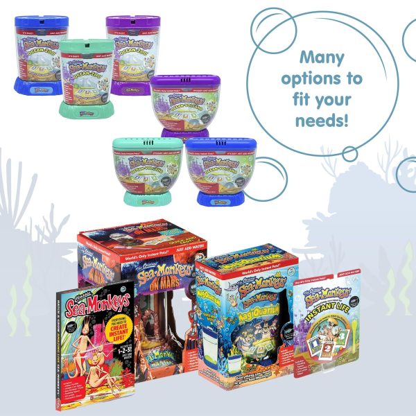Sea-Monkeys® Instant Life - World's Only Instant Pets® - Ages 6+ (Pack of 1) - Image 4