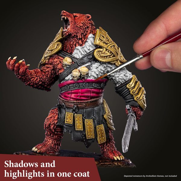 The Army Painter Speedpaint Most Wanted Set 2.0-24 x 18ml Speed Model Paint Kit Pre Loaded with Mixing Balls and 1 Brush- Base, and 1... - Image 4
