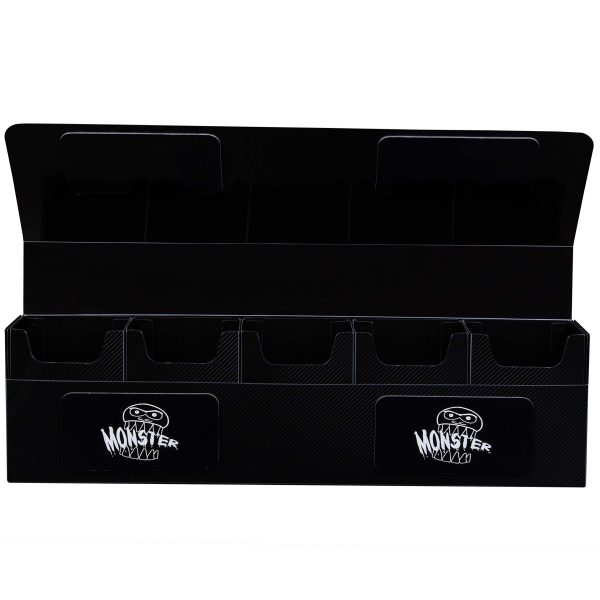 The Hydra 5 Compartment Riveted Deck Box w Magnetic Closure- Card Case Holds Five Decks- Fits All Standard and Smaller Size MTG and TCGs... - Image 8