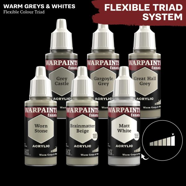 The Army Painter Warpaint Fanatics Matt White Acrylics Miniature Hobby Painting with Fanatics Warpaint, Quality Paint for Miniature... - Image 2