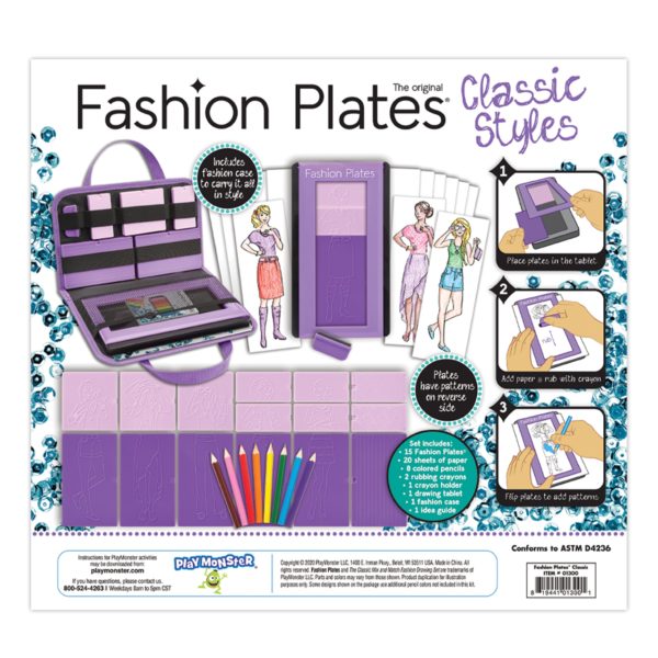 Kahootz Fashion Plates Deluxe Kit - Image 3