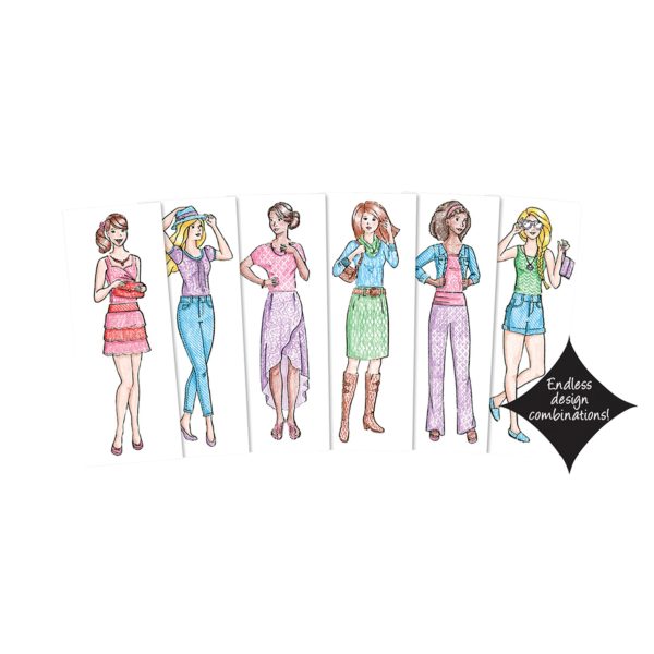 Kahootz Fashion Plates Deluxe Kit - Image 4