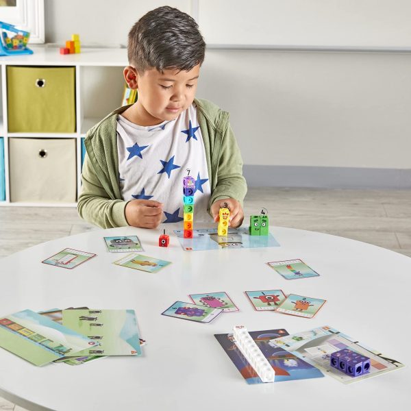 hand2mind Numberblocks MathLink Cubes 1-10 Activity Set, 30 Numberblocks Activities Linked to TV Episodes, 100 NumberBlocks Cubes,... - Image 8