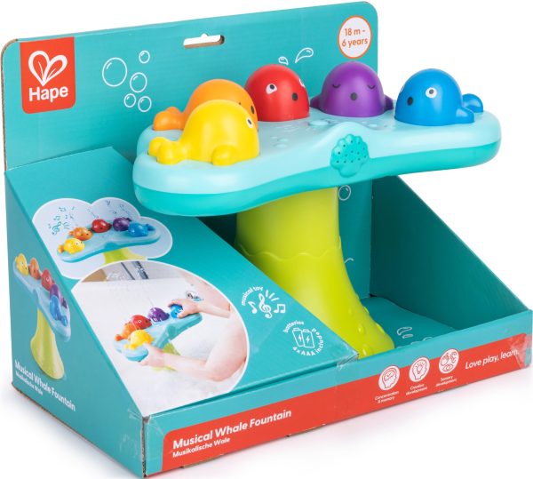 (New Jan) Hape Musical Whale Fountain - Image 6