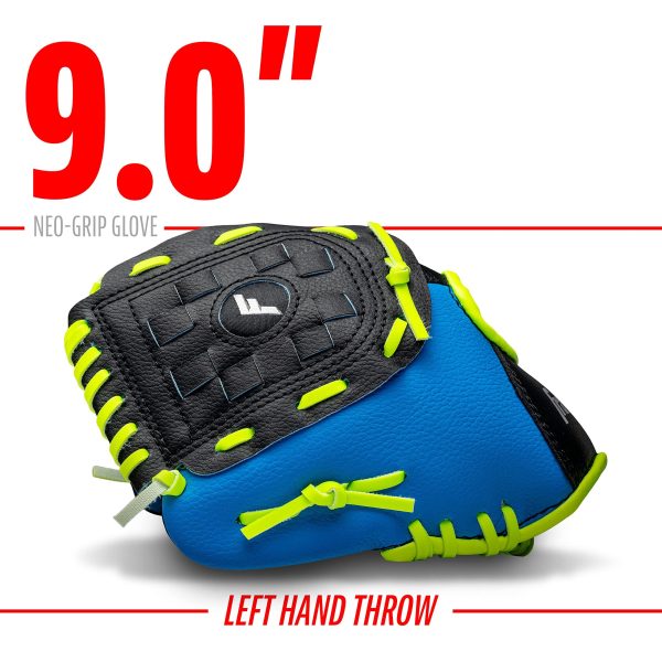 Franklin Sports Kids Baseball Glove - NeoGrip Boys + Girls Youth Tball Glove - Toddler + Youth Teeball, Baseball + Softball Mitt - Left... - Image 3