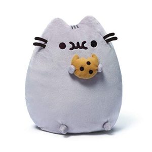 Pusheen - Classic Pose Gray Plush Pusheen Stuffed Cat - Snackables Collection