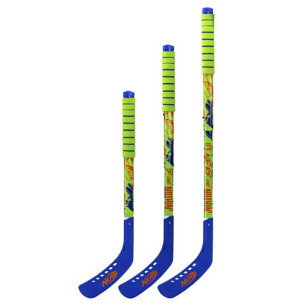 Franklin Sports NERF Proshot Kids Hockey Sticks+Ball Set-2 Player Youth Indoor+Outdoor NERF Hockey Set-2 in 1 Knee+Floor Hockey... - Image 6