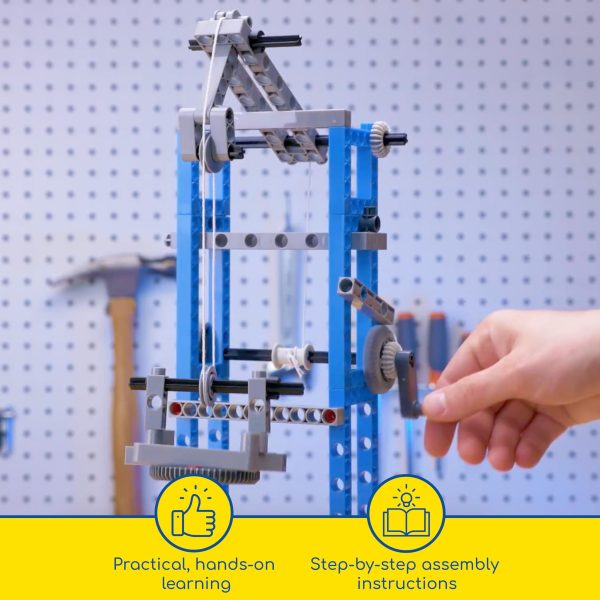 Thames & Kosmos Simple Machines Science Experiment & Model Building Kit, Introduction to Mechanical Physics, Build 26 Models to... - Image 7