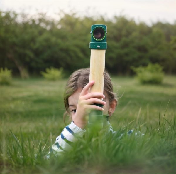 Hape Outdoor Adventure Collection Hide-and-Seek Periscope, Green - Image 2