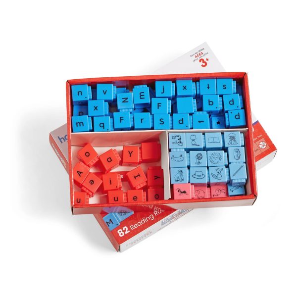 hand2mind Reading Rods Alphabet & Phonemic Awareness, Word Building Activities, Letter Blocks, CVC Words for Kindergarten, Spelling Toys,... - Image 8