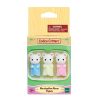 Calico Critters Marshmallow Mouse Triplets, Set of 3 Collectible Doll Figures with Cradle Accessory - Image 4