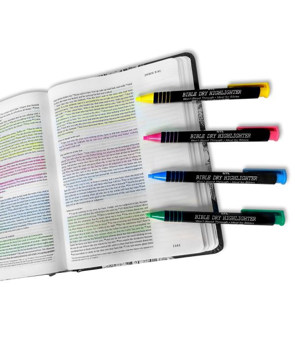 G.T. Luscombe Company, Inc. Bible Dry Highlighting Kit | No Bleed Eco-Friendly Refillable Dry Highlighters | No Sharpening | No Smearing... - Image 5